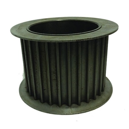 QD60-14M-85, Timing Pulley, Cast Iron, Black Oxide,